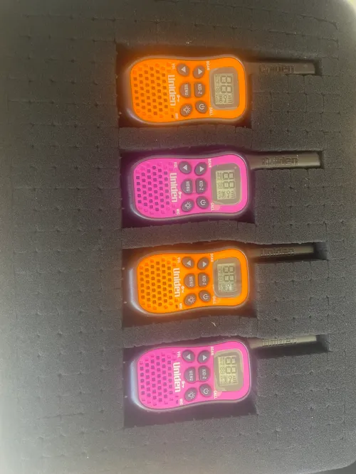 Perth UHF mini set of 4 (orange/pink)