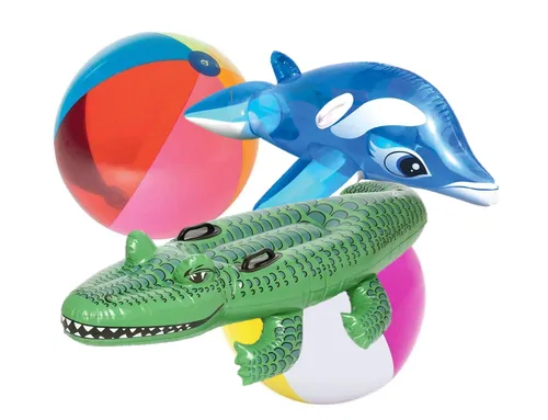 PERTH Inflatable pool toys box