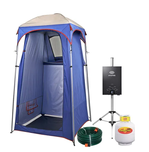 PERTH Portable Camping Shower, Single