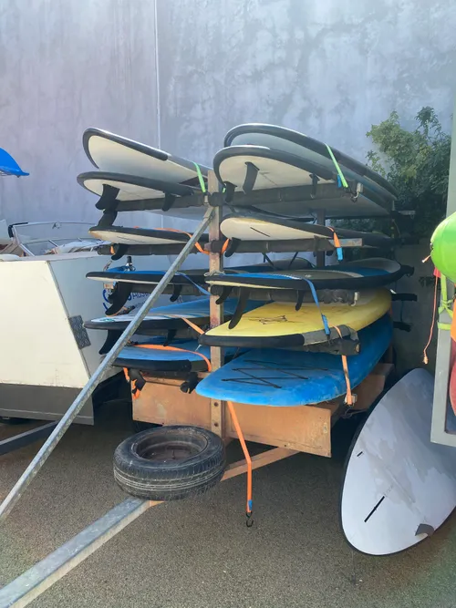 PERTH SUP Fleet on Trailer