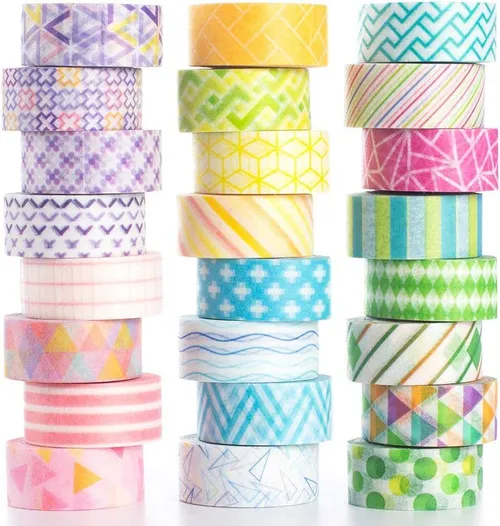 PERTH Decorative Sticky Tape - set of 4