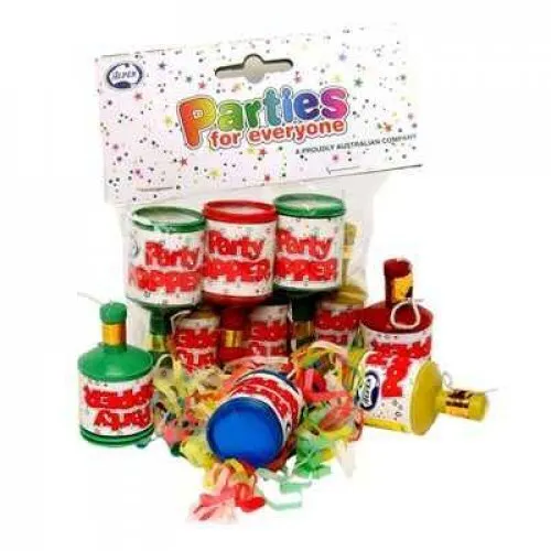 PERTH Party Poppers - 20 Pack