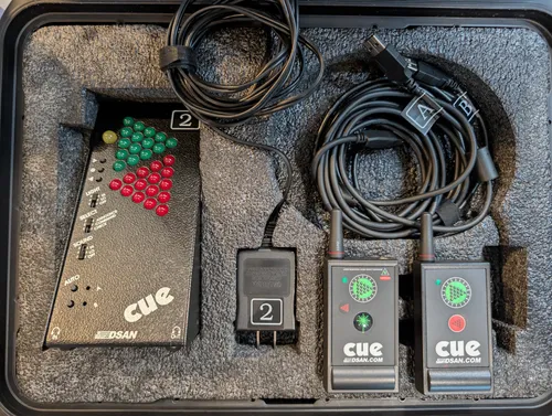 DSAN PerfectCue Wireless Presentation System with 2 Transmitters