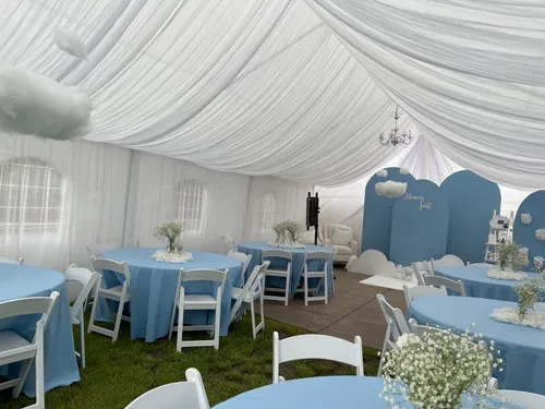 20x30 Canopy With Draping