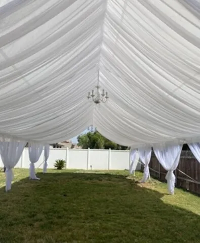 20X20 Canopy With Draping