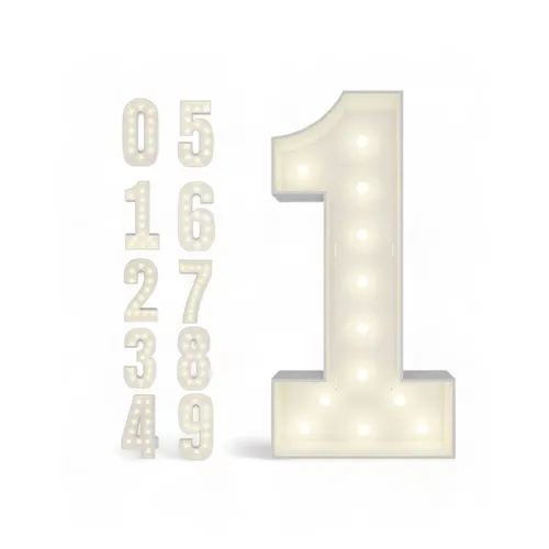 4 ft Marquee Numbers