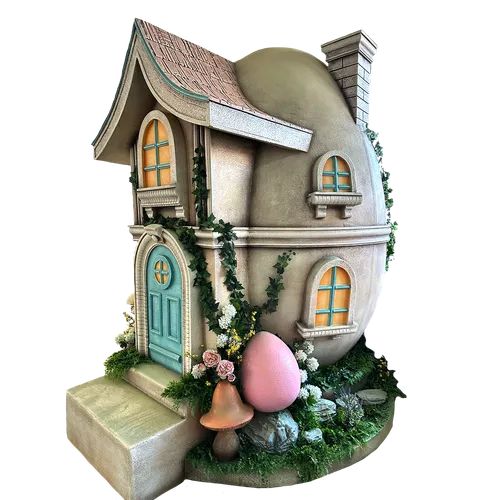 Casa Ou cu intrare si trepte 2,5m