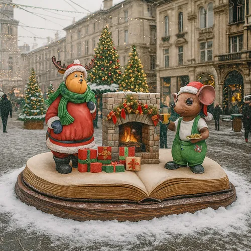 Scenery Friends over tea