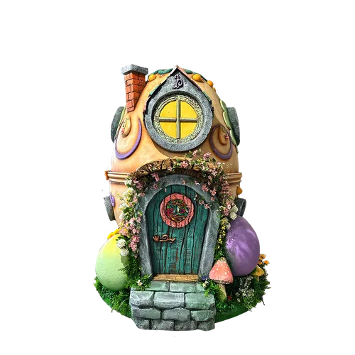 Casa Ou cu horn si ferestre rotunde 2,2m