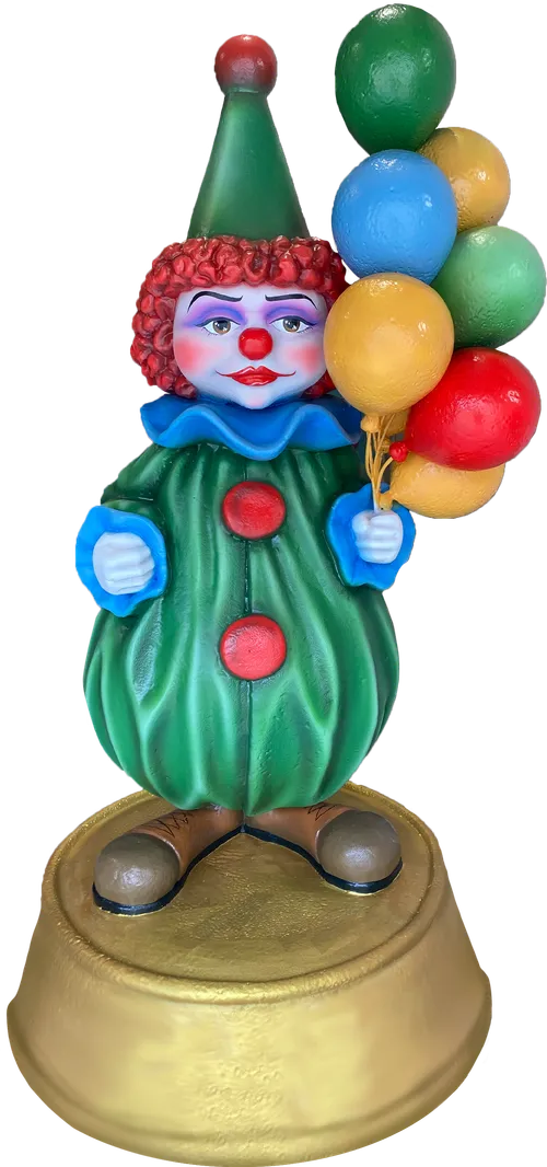 Figurina Clovn roscat 2m