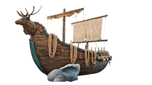 Barca Mos Craciun Pirat