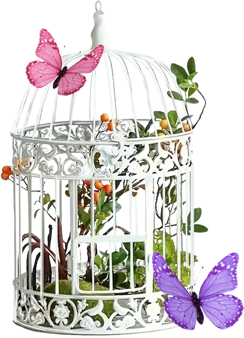 Element suspendat Colivie decorata flori