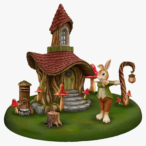 Scenery Fantasy House