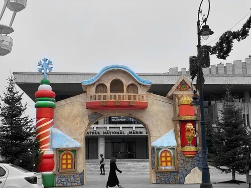 Poarta acces targ tip Castel