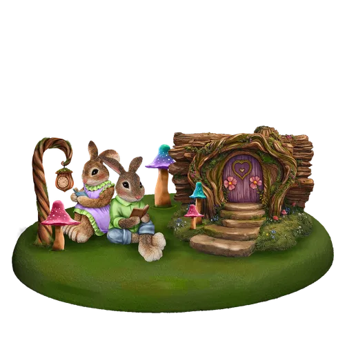 Scenery Reading Together