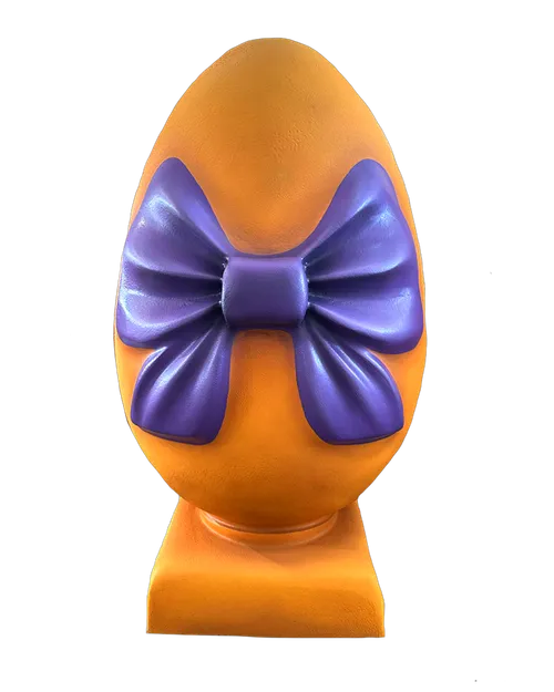 Ou cu funda mov si baza portocalie 2m