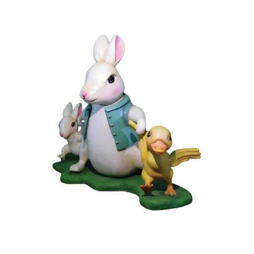 Figurina Iepure cu pui ( set 3 bc) 1,85 x 2m