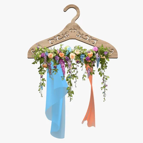 Umeras decorat cu flori 1 x0,8m