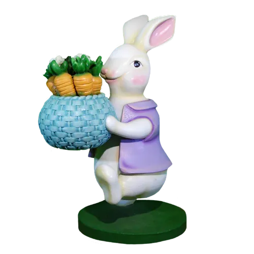 Figurina Iepuri mov ( set 2 bc ) 1,85m