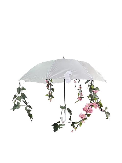 Umbrela decorata flori