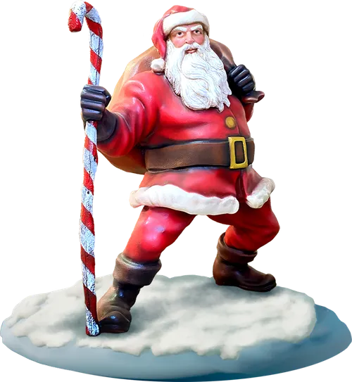 Figurina Mos Craciun Pirat 2.2m