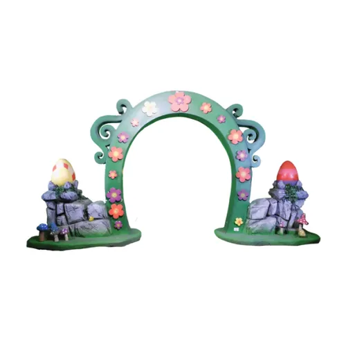 Poarta Arcada cu oua si flori 2,5 x 4mm