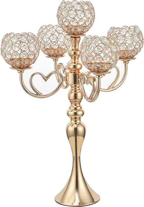 Gold table Candleholder