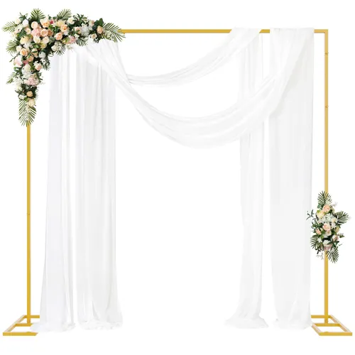 Gold backdrop stand
