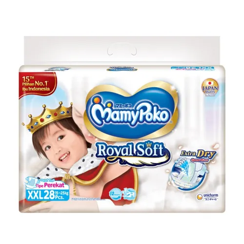 Nappies XXL 12-25kg - 28pcs