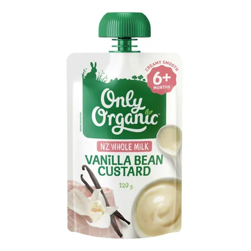 Only Organic 6+ Months - Vanilla Bean Custard
