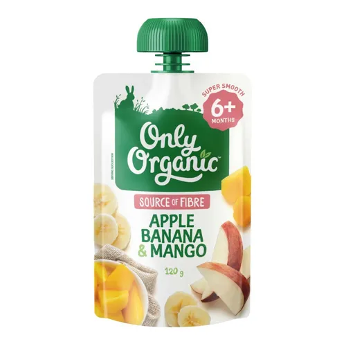 Only Organic 6+ Months - Apple Banana Mango