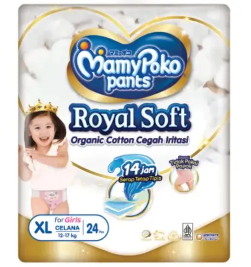 Nappy Pants X Large 12-17kg - 24pcs
