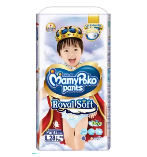 Nappy Pants Large 9-14kg - 28pcs