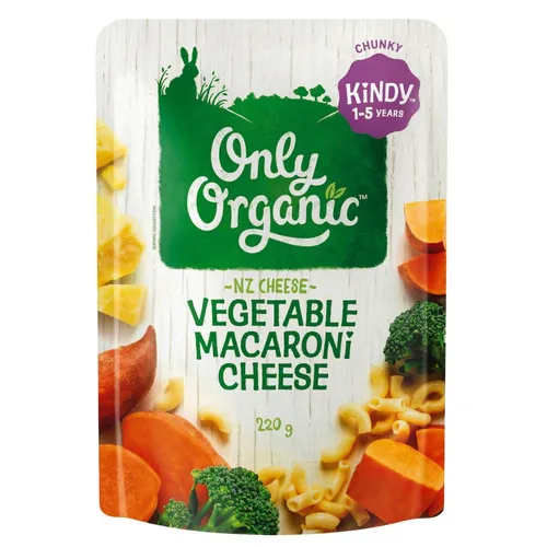 Only Organic 1-5 Years - Vegetable Mac & Cheese