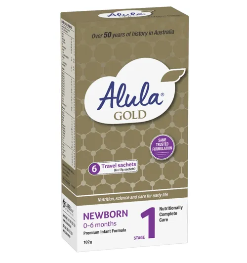 Baby Formula Alula Sachets Stage 1