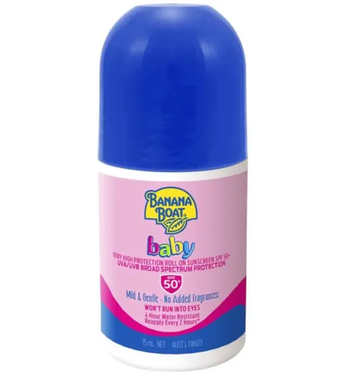 Banana Boat SPF 50+ Baby 75ml Roll On