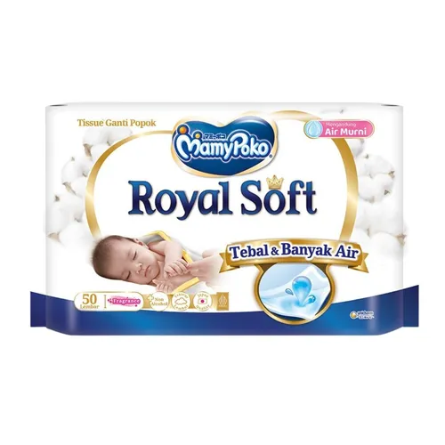 Baby Wipes MamyPoko Royal - 50pcs