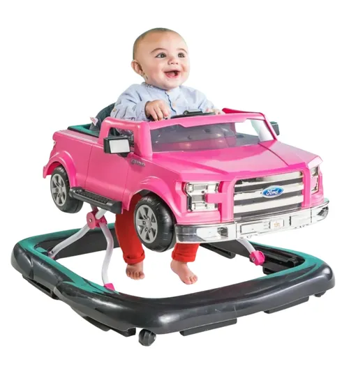 Baby Walker - Bright Starts Ford F150 Pink