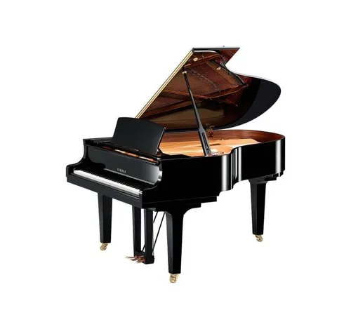 Piano de Cola Yamaha CX3 de 186cm Color Negro Brillante con Banco 