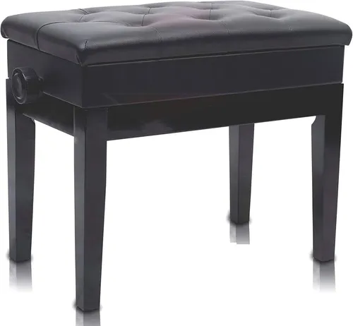Banco para Piano de Altura Ajustable Color Negro Marca Griffin