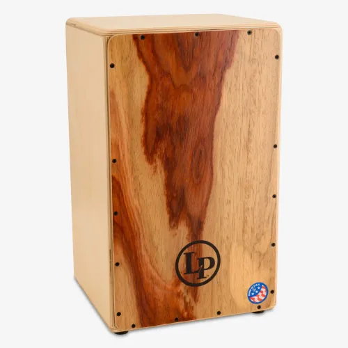 Cajón Groove Wire con tapa de Padouk con rayas color caramelo LPC1427GSCCP