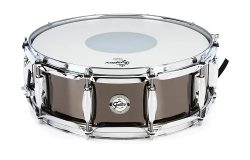 Tarola de 6.5X14  de Acero con Acabado en Niquel Negro, Gretsch S1-6514-BNS