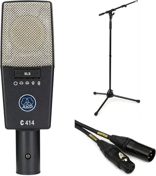 AKG Micrófono de Condensador de Diafragma Grande C414XLS