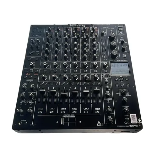 Mezcladora Profesional para DJ de 6 Canales Pioneer DJ DJM-V10 con Conexión USB y Midi