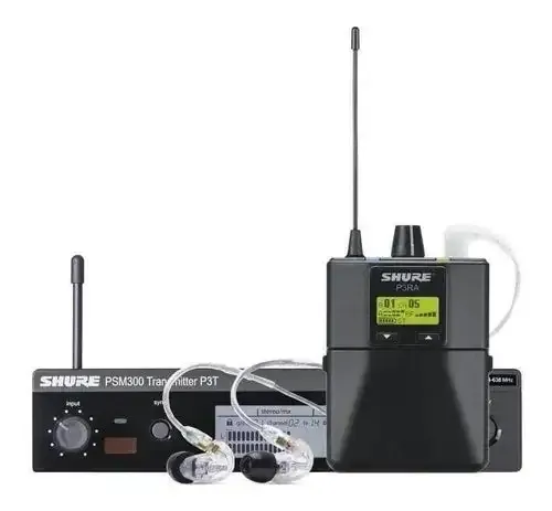 Sistema de Monitoreo Personal Inalámbrico Shure P3TRA215CL-G20