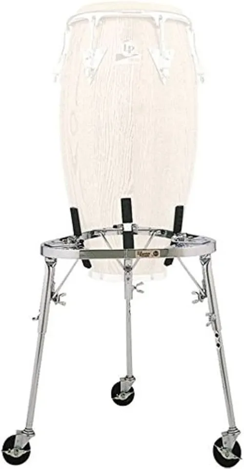 Soporte para Conga, Pleglable con Patas y Ruedas LP636