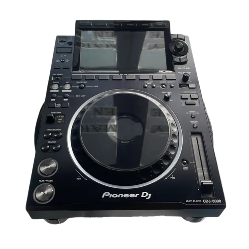 CD Player Pioneer DJ CDJ-3000 Multi-Player con Protector de Policarbonarto