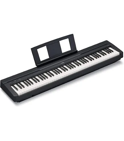 Piano Electrónico con Soporte, Atril de Partitura, Pedal de Sustain y Accesorios Yamaha P225B