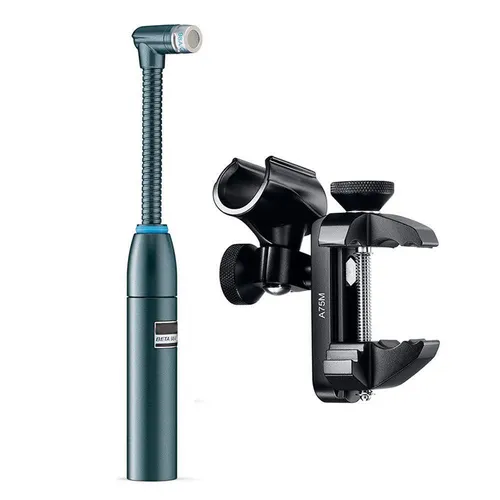 Micrófono para Tambor de Batería con Clip Universal y Clamp para Aro Shure Beta98AMP/C