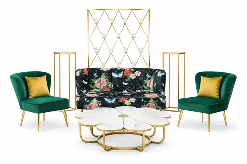 Luxe Garden Glam Lounge